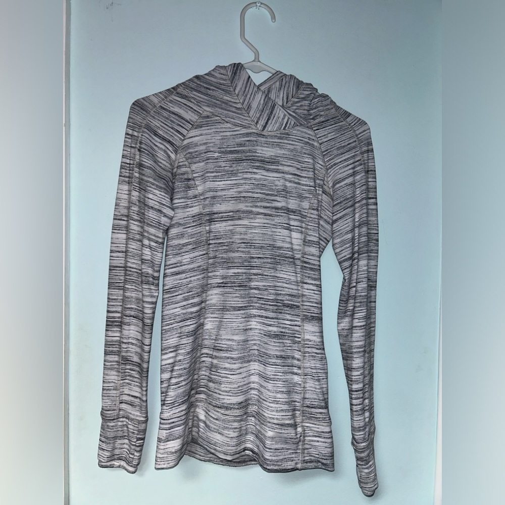 lululemon grey/white hoodie